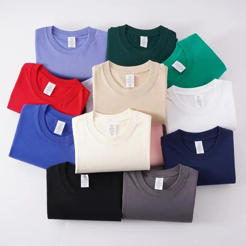 Custom Your Own Brand Heavy Cotton T Shirt Unisex Regular Fit